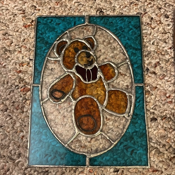 Duck and Bear Stained Glass Pictures - Picture 3 of 10